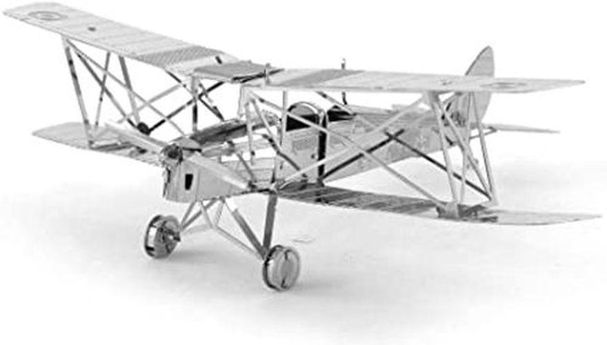 FASCINATIONS De Havilland Tiger Moth Plane Steel Model Kit - 