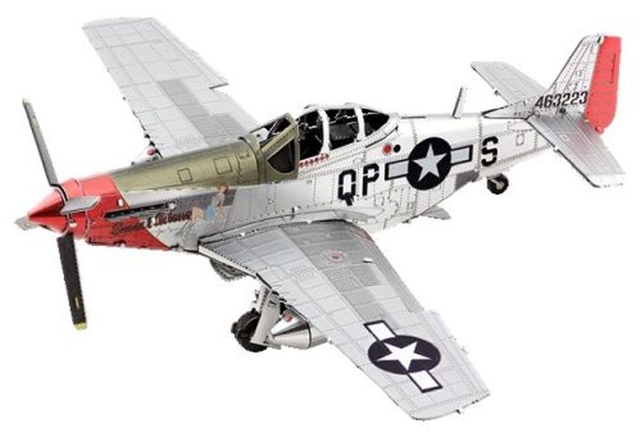 FASCINATIONS P-51d Mustang Sweet Arlene Ww2 Plane Metal Earth - CONSTRUCTION