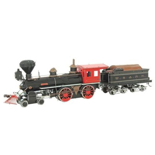 FASCINATIONS 4-4-0 Wild West Locomotive Steel Model Kit - MODELS