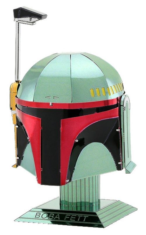 FASCINATIONS Boba Fett Helmet Metal Earth Star Wars Kit - .