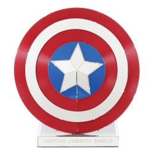 FASCINATIONS Captain Americas Shield Marvel In Color - CONSTRUCTION