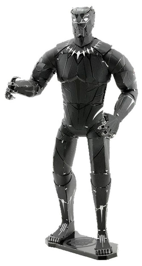 FASCINATIONS Black Panther Metal Earth Steel Model Kit - 