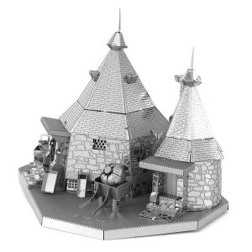 FASCINATIONS Rubeus Hagrid Hut Harry Potter Metal Earth Model Kit - .