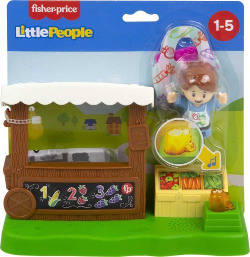 FISHER PRICE Fruit Stand Little People Set - 