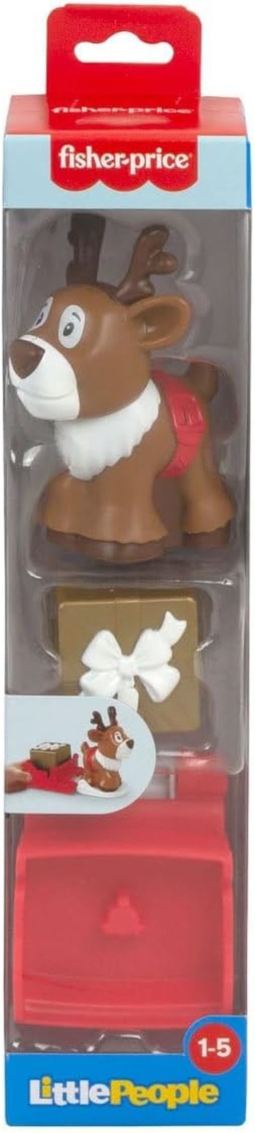 FISHER PRICE Reindeer Christmas Little People Play Set