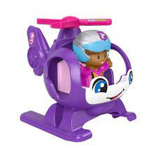 FISHER PRICE Helicopter Barbie Little People Vehicle - .