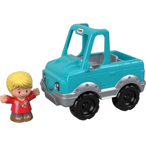 FISHER PRICE Blue Car Little People Vehicle