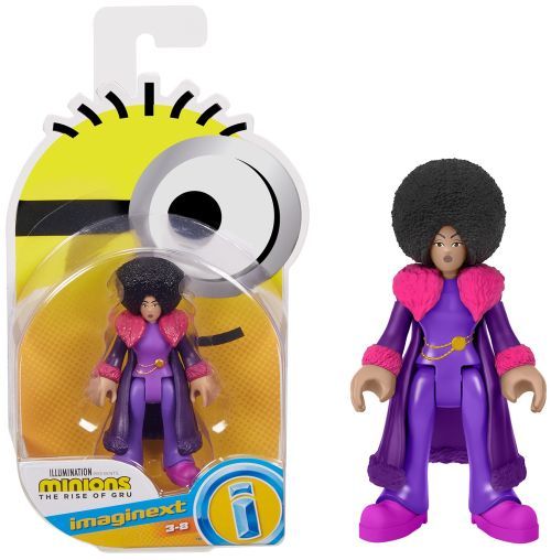 FISHER PRICE Afro Lady Minions The Rise Of Gru Imaginext