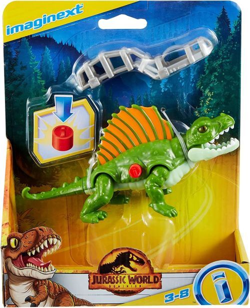 FISHER PRICE Dimetrodon Imaginext Jurassic World Dominion Dinosaur - BOY TOYS