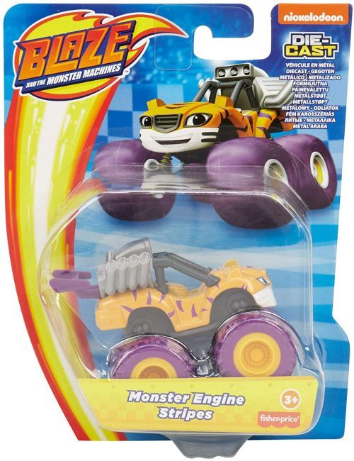 FISHER PRICE Stripes Monser Engine Blaze And The Monster Machines Truck Car