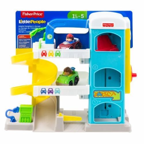 FISHER PRICE Helpful Neighbors Garage Little People Set - 