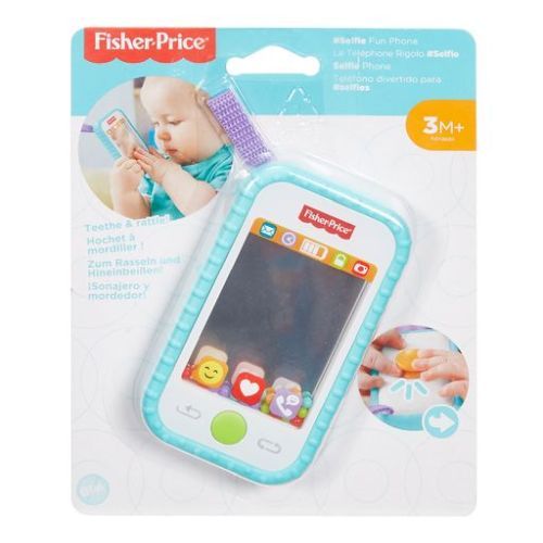 FISHER PRICE Selfie Fun Phone Teethe And Rattle - PRESCHOOL