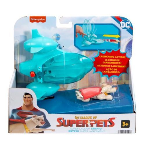 FISHER PRICE Super Launch Krypto Space Ship