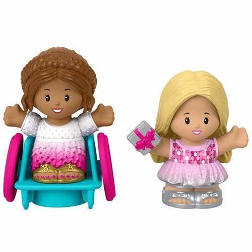 FISHER PRICE Barbie Little People Party Figures - 