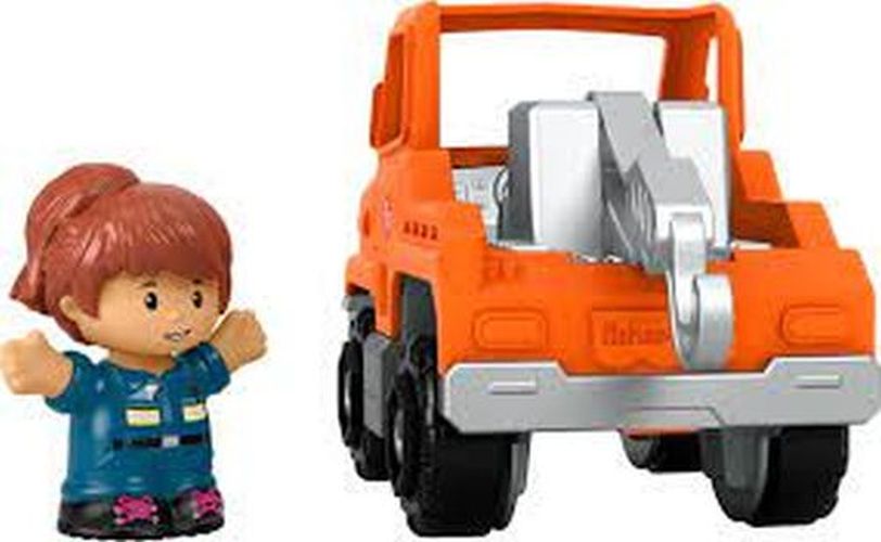 FISHER PRICE Tow Truck Little People Vehicle - PRESCHOOL