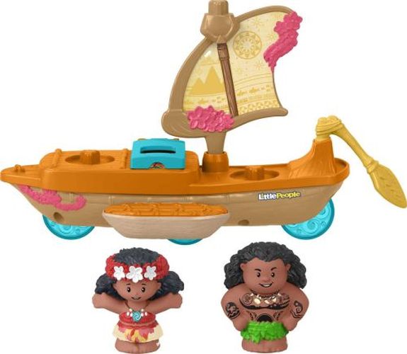 FISHER PRICE Moana And Mauis Canoe Little People Set