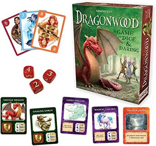 GAMEWRIGHT Dragonwood A Game Of Dice And Daring Card Game - 