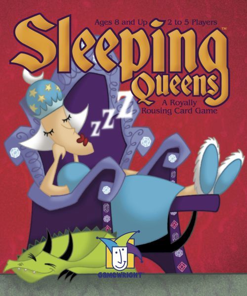 GAMEWRIGHT Sleeping Queens Card Game - BOARD GAMES