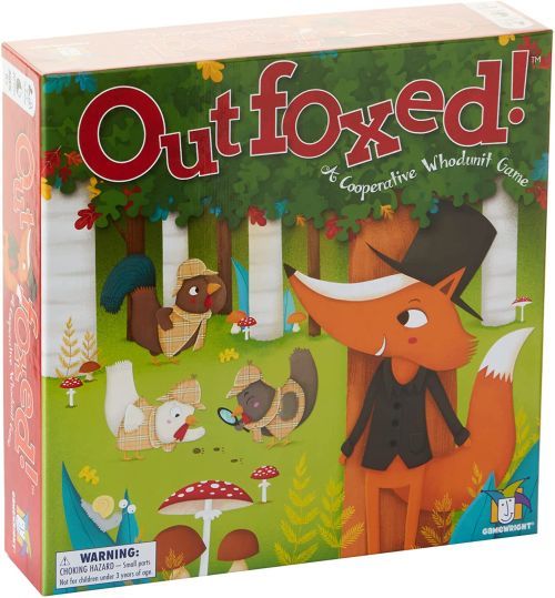 GAMEWRIGHT Outfoxed Cooperative Whodunit Game - 