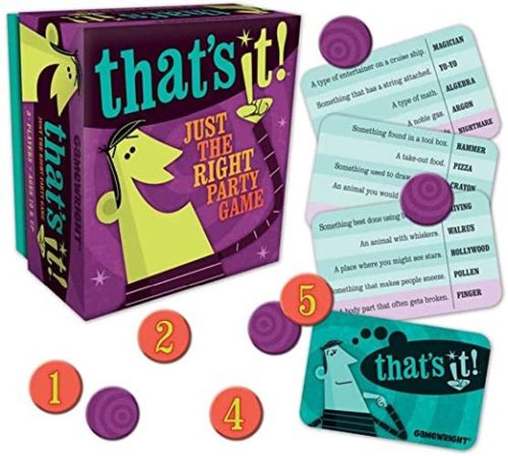 GAMEWRIGHT Thats It Party Game - BOARD GAMES