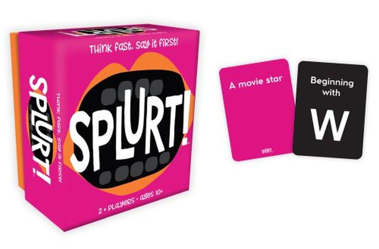 GAMEWRIGHT Splurt Think Fast Say It First - BOARD GAMES