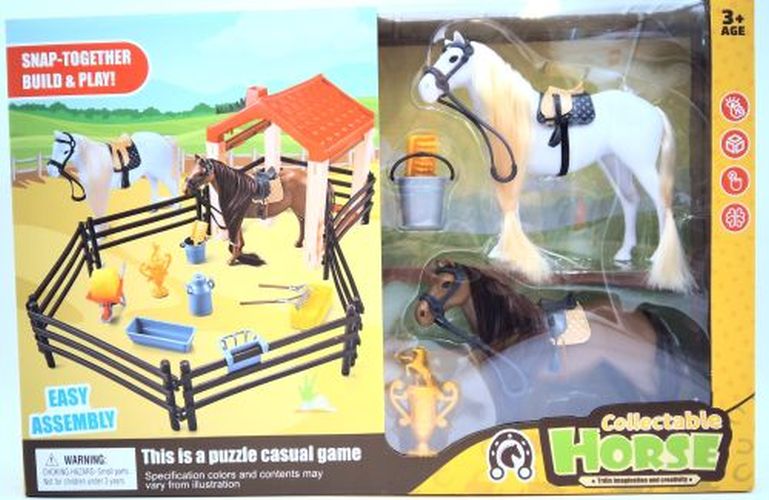 GIRL FUN TOYS Horse Ranch Play Set