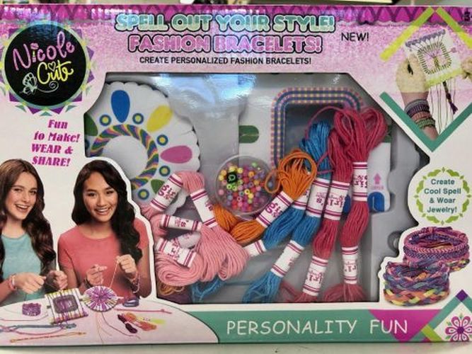 GIRL FUN TOYS Diy Bracelet  Weaving Set