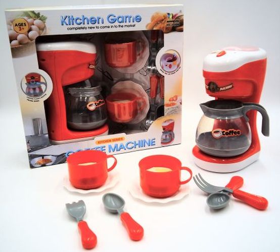 GIRL FUN TOYS Coffee Machine Toy Kitchen Set - .