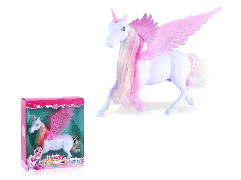 GIRL FUN TOYS Pegasus Dream Paradise Horse Toy - 