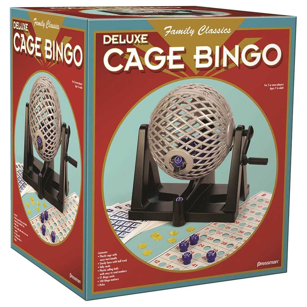 GOLIATH GAMES Deluxe Cage Bingo - 
