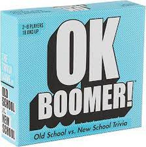 GOLIATH GAMES Ok Boomer Old School Vs. New School Trivia Game - 