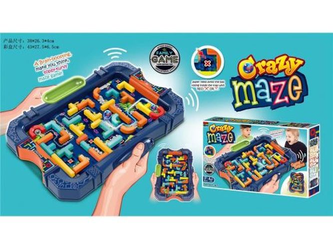 HAMMOND TOYS Crazy Maze Build Your Own Labryth Game - BOARD GAMES
