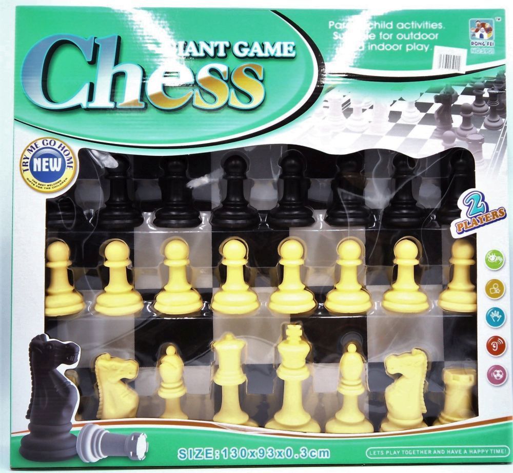 HAMMOND TOYS Very Large Chess Set Game - BOARD GAMES
