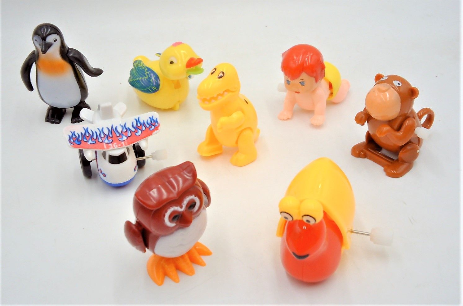 HAMMOND TOYS 6 Pc Wind Up Toy Assortment Stocking Stuffer