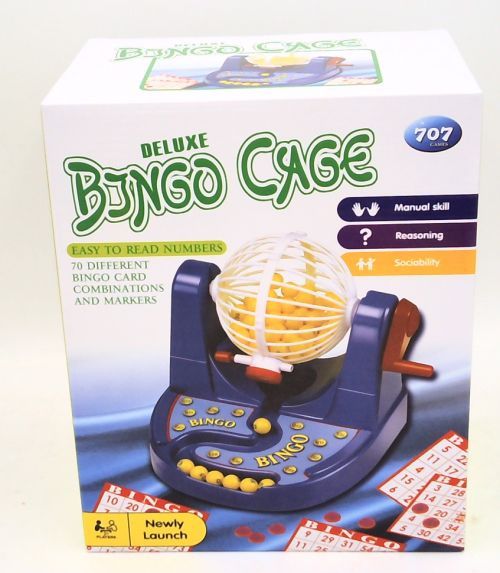 HAMMOND TOYS Bingo Cage Game - BOARD GAMES