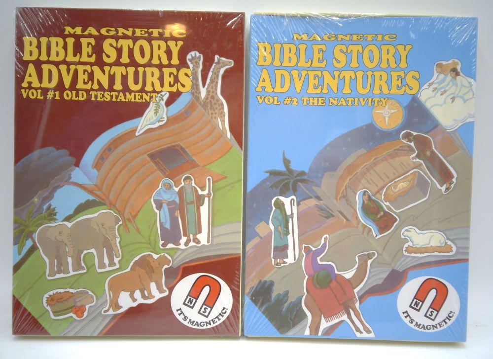 HAMMOND TOYS Magnetic Bible Play Set 2 Pack Old Testiment And Nativity