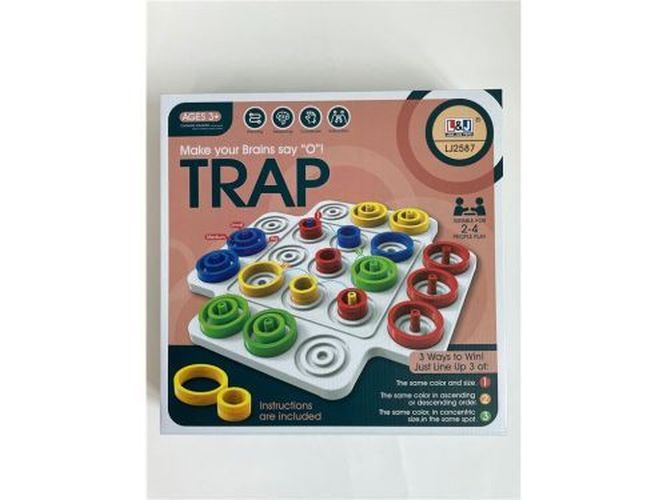 HAMMOND TOYS Extreme Tic Tac Toe Trap Make Your Brain Say O Brain Teasor Game - 