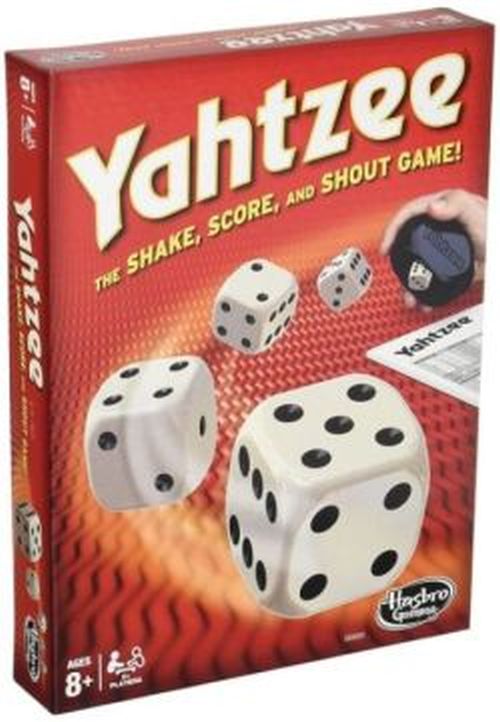 HASBRO Yahtzee Dice Party Game - BOARD GAMES