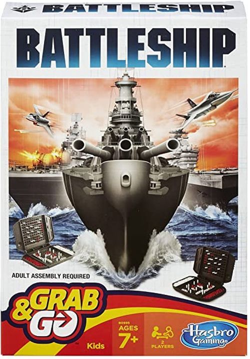HASBRO Battleship Grab And Go Travel Game - .