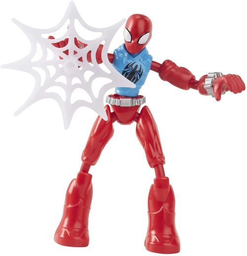 HASBRO Marvels Scarlet Spider Bend And Flex Action Figure - 