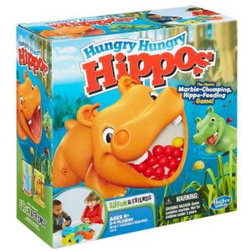 HASBRO Hungry Hungry Hippo Game - .
