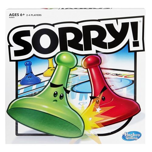 HASBRO Sorry Board Game - .