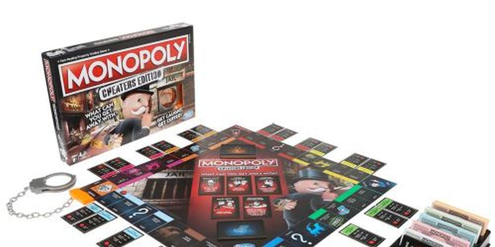 HASBRO Monopoly Cheater Board Game - BOARD GAMES