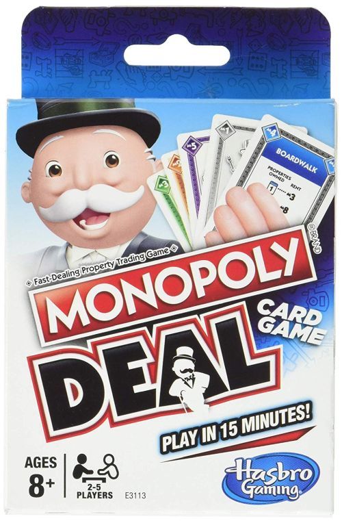 HASBRO Monopoly Deal Card Game - GAME