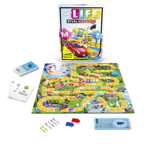 HASBRO Life 2 Players Rivals Edition Board Game - 