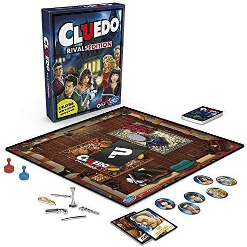 HASBRO Clue Rivals 2 Players Mystery Edition Board Game - BOARD GAMES