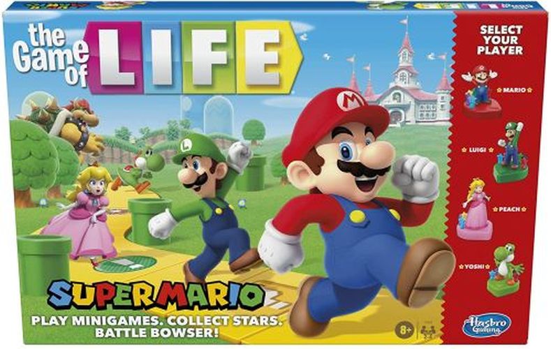 HASBRO Super Mario Game Of Life Board Game - GAME