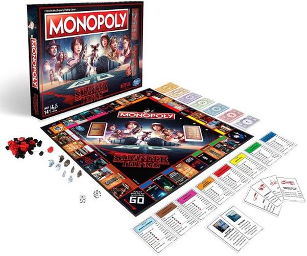 HASBRO Monopoly Stranger Things Board Game - BOARD GAMES