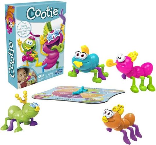 HASBRO Cootie Mixing And Matching Bug Building Game - .