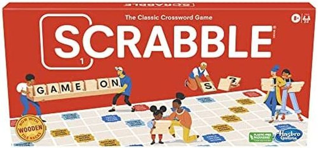 HASBRO Scrabble The Classic Crossword Game - .